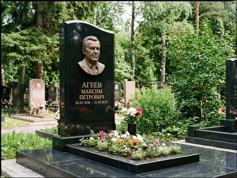 Памятник с барельефом — выполненная работа 13 в Ульяновске
