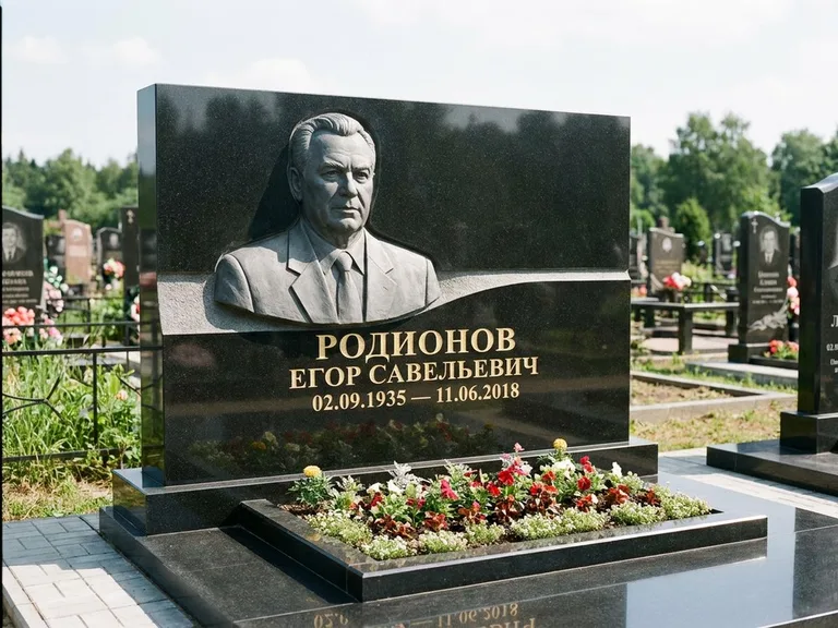 Памятник с барельефом — выполненная работа 27 в Ульяновске