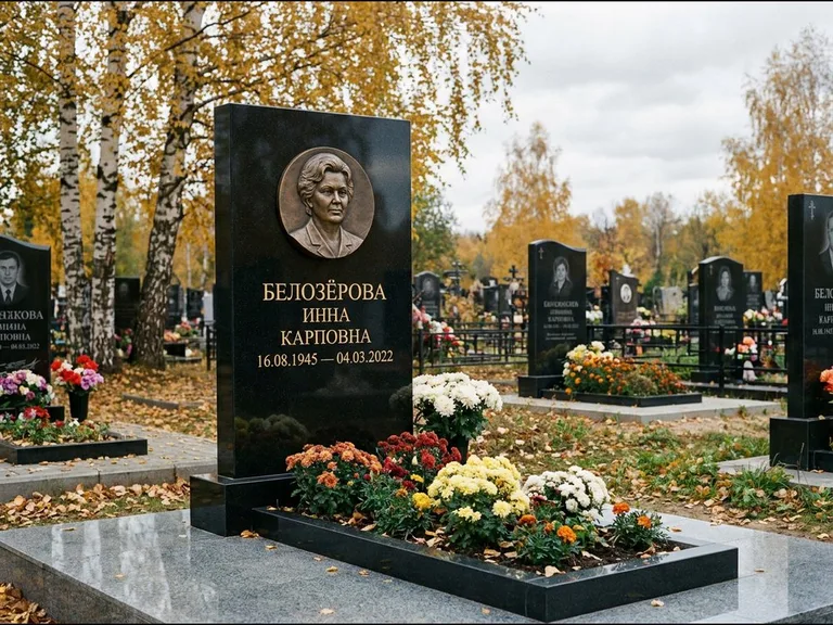Памятник с барельефом — выполненная работа 2 в Ульяновске