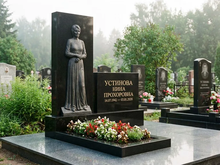 Памятник с барельефом — выполненная работа 30 в Ульяновске