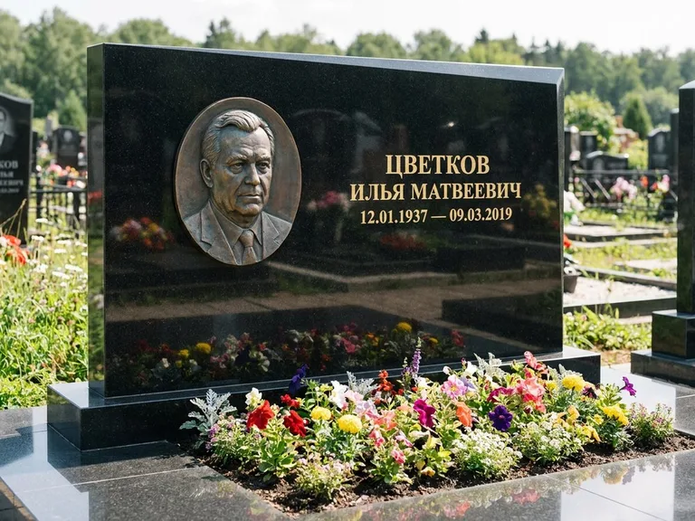 Памятник с барельефом — выполненная работа 33 в Ульяновске