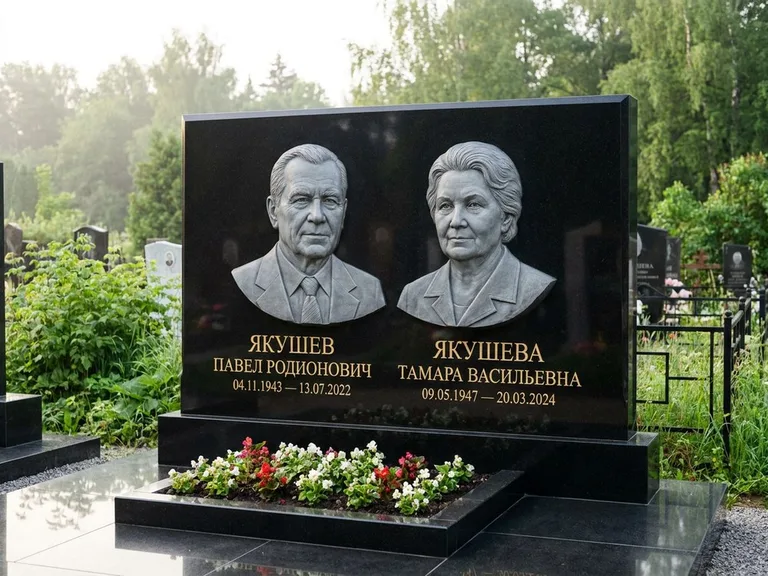 Памятник с барельефом — выполненная работа 36 в Ульяновске
