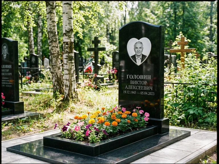 Овальный цветной портрет на керамике в Ульяновске
