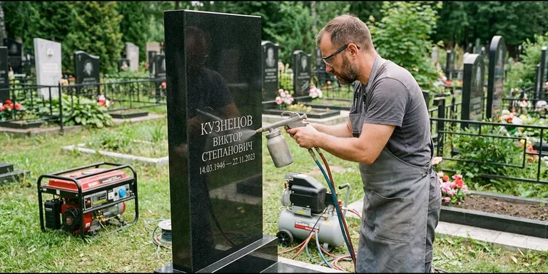 Гравировка с выездом — гравировка на памятник в Ульяновске