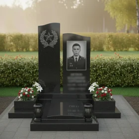 Гранитный мемориальный светский памятник - ПН305
