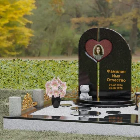 Гранитный светский памятник на одного - П237