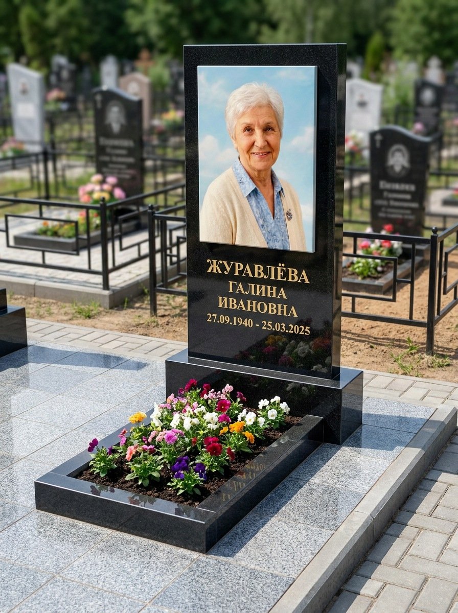 Портрет на памятнике в Ульяновске — Портрет в полный рост — керамогранит 400×600 мм