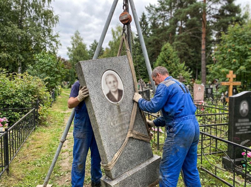Демонтаж памятника в Ульяновске — пример 3