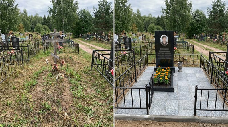 Памятник под ключ в Ульяновске — пример 1