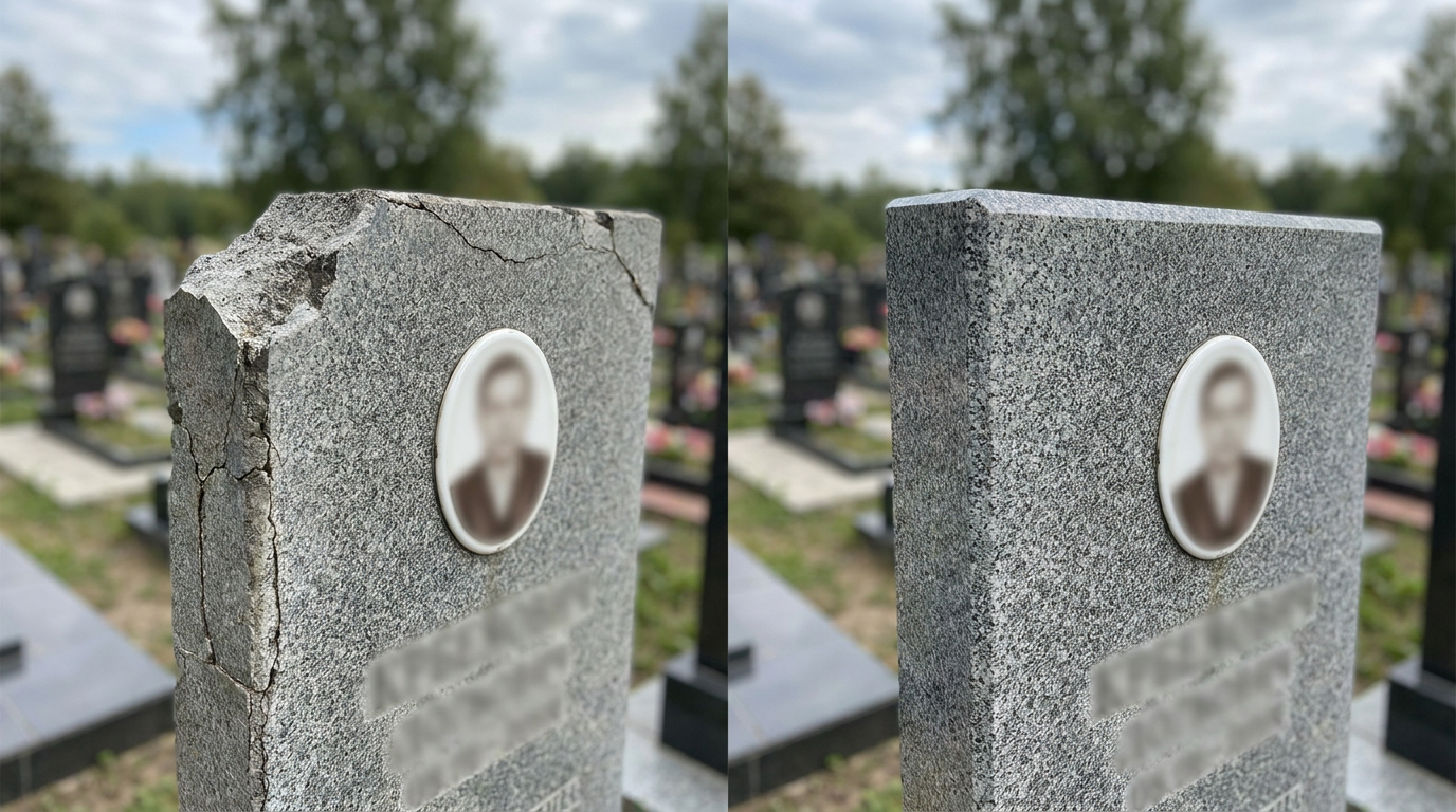 Реставрация памятника в Ульяновске — пример 3