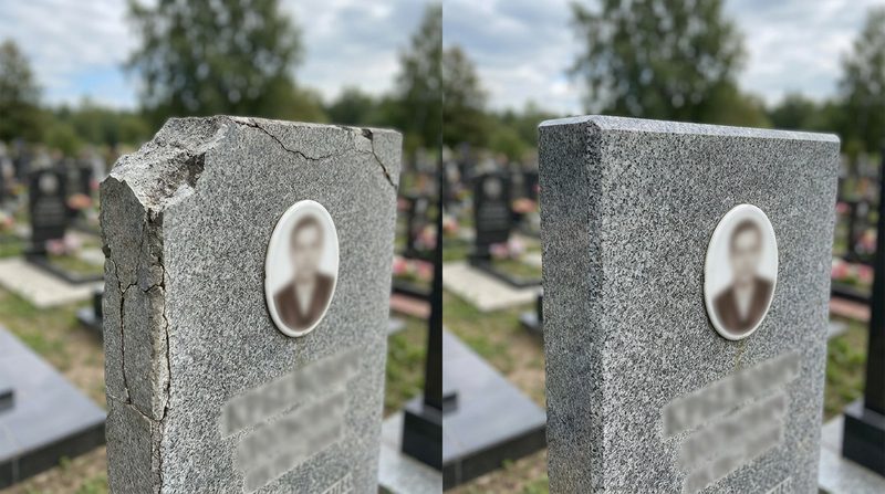 Реставрация памятника в Ульяновске — пример 3