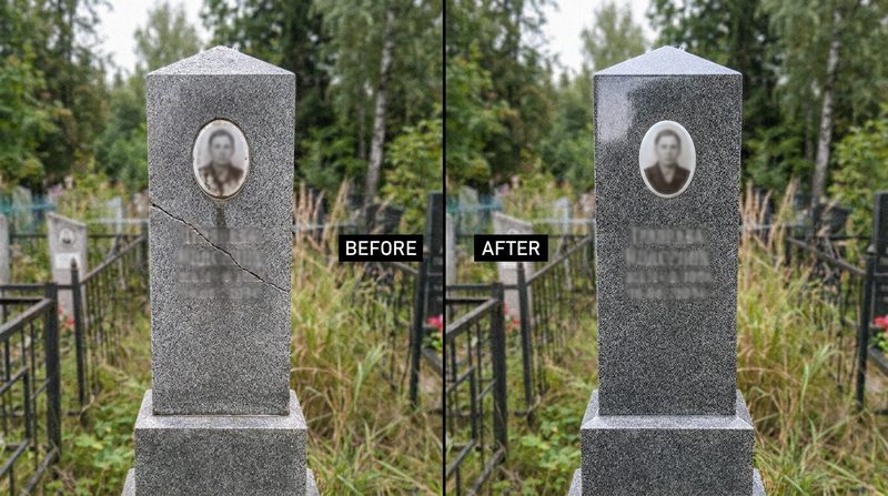Реставрация памятника в Ульяновске — пример 4