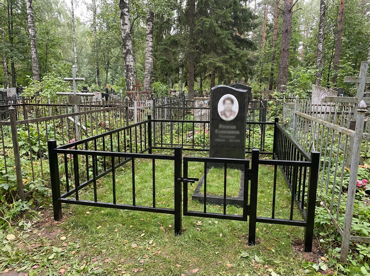 Установка ограды в Ульяновске — пример 4